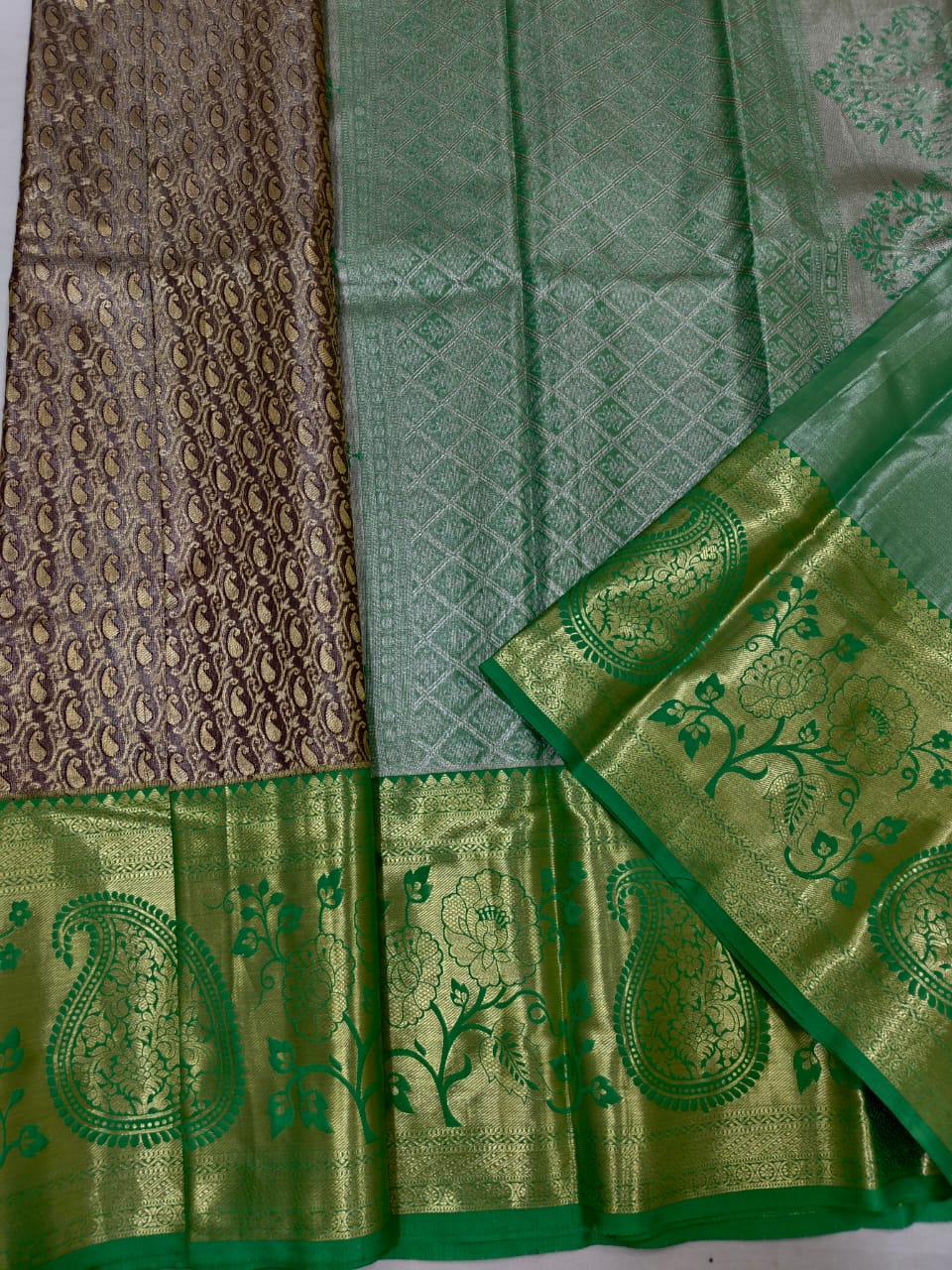 Pure Handloom Kanchipuram Saree Pure Silk
