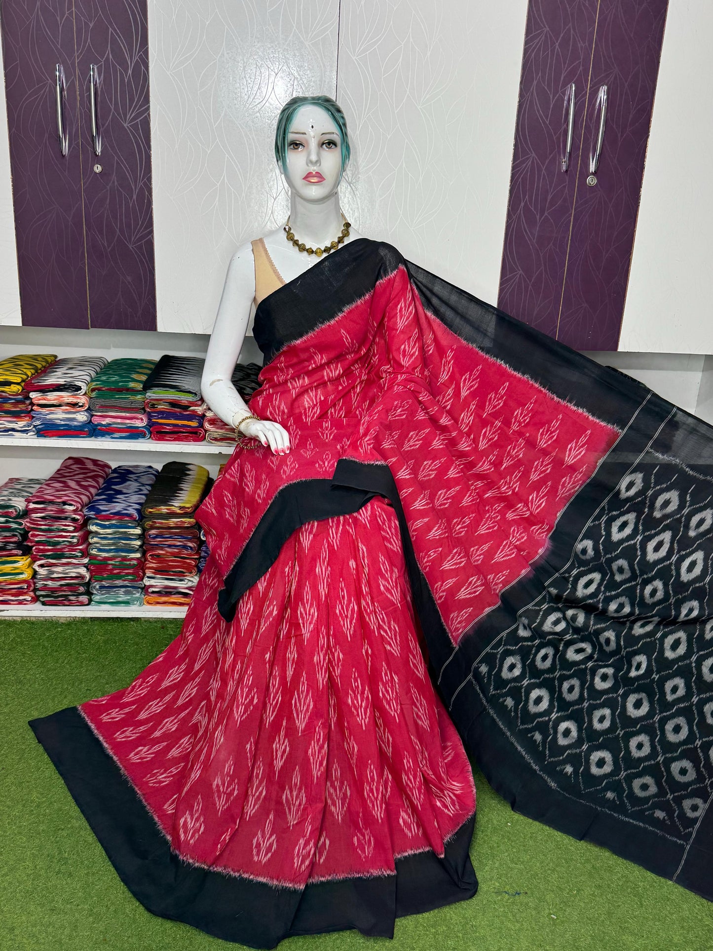 IKAT MESRISED COTTON SAREE