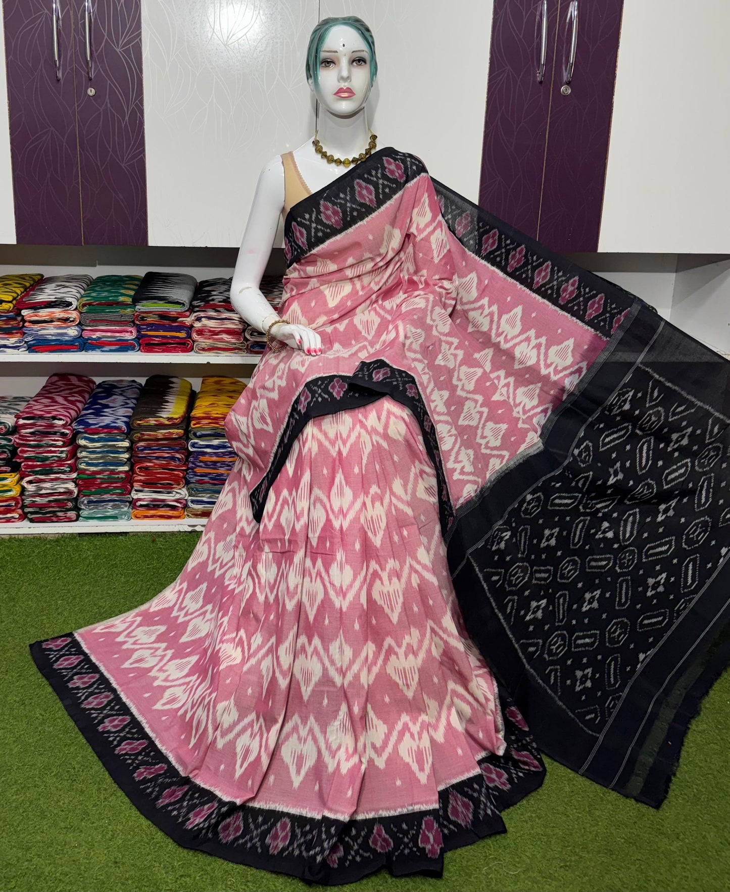 IKAT MESRISED COTTON SAREE