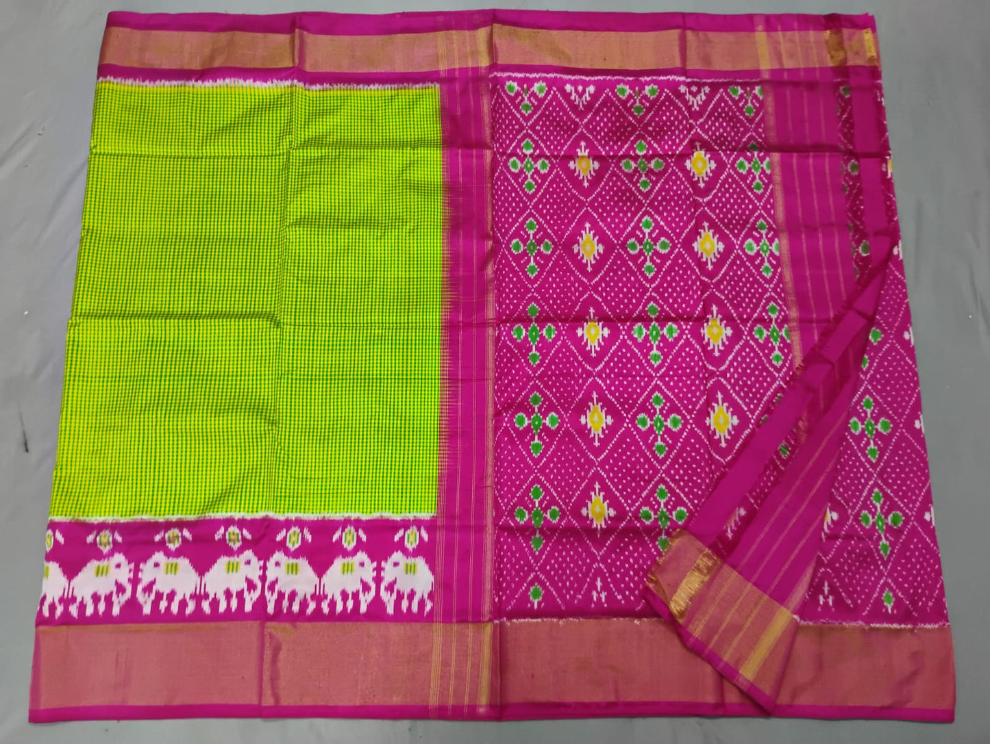 Pure Ikkat Silk sarees