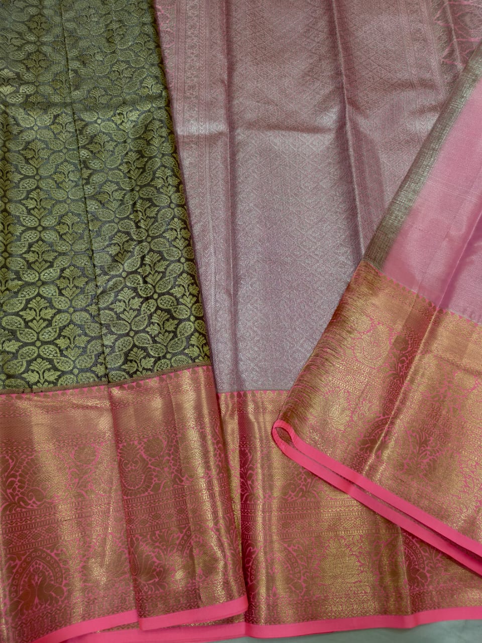 Pure Handloom Kanchipuram Saree Pure Silk