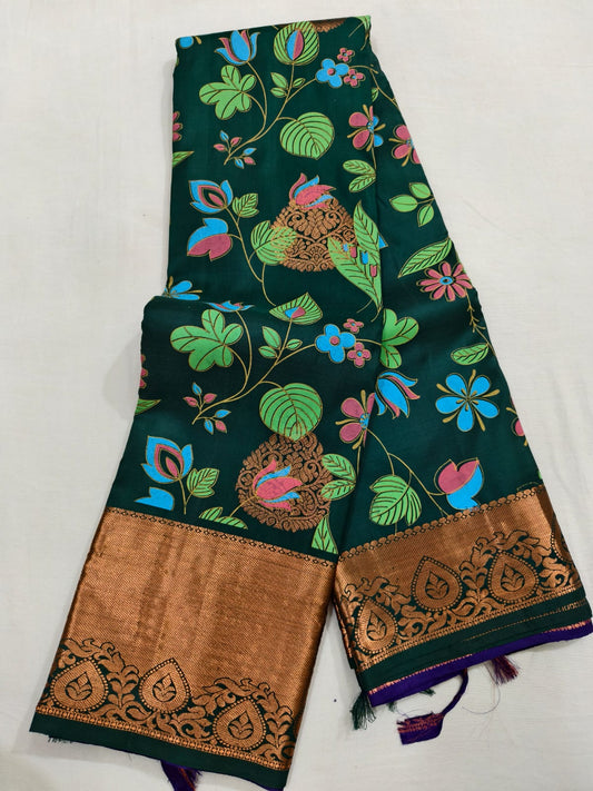 Pure Handloom Kanchipuram Saree Pure Silk