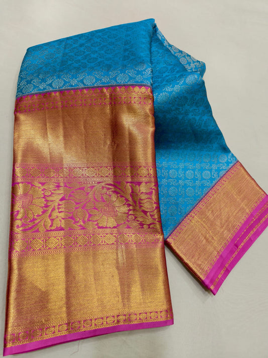 Pure Handloom Kanchipuram Saree Pure Silk