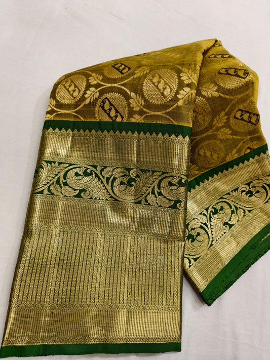 Pure Handloom Kanchipuram Saree Pure Silk
