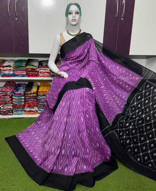 IKAT MESRISED COTTON SAREE